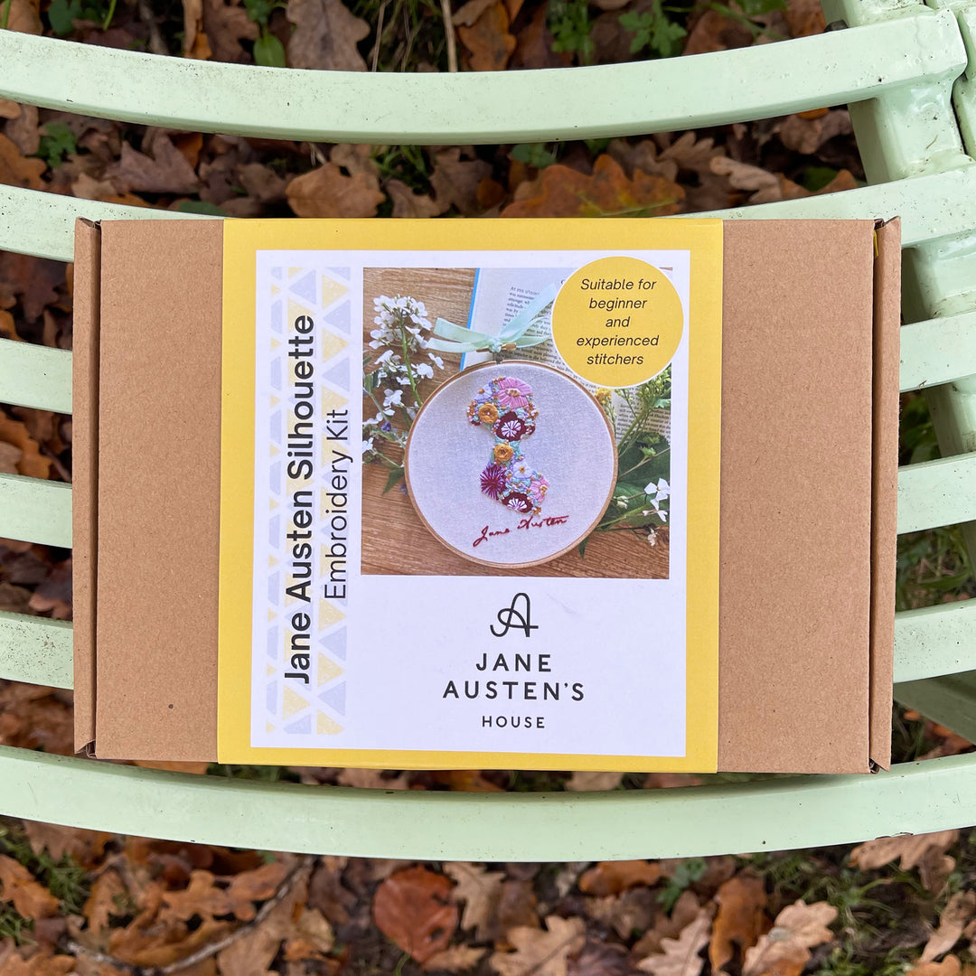 Jane Austen Silhouette Embroidery Kit - Exclusive