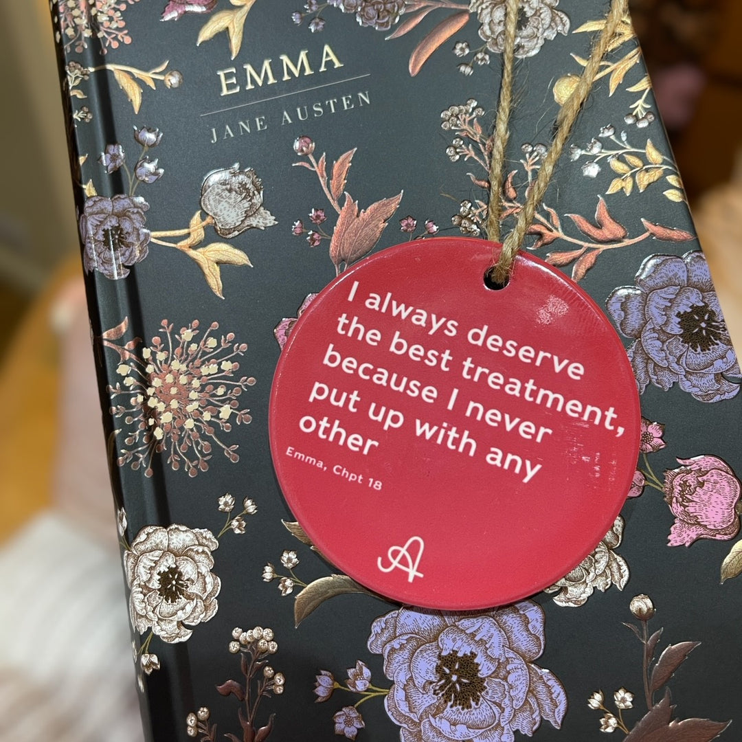 Exclusive Ceramic Quote Decoration