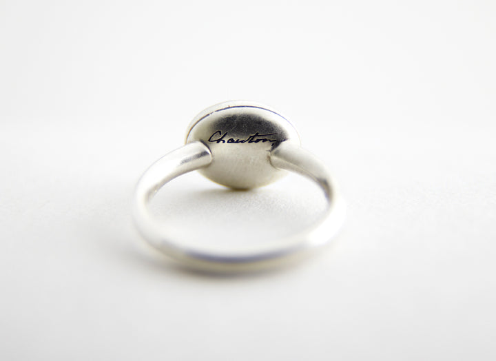 Jane Austen Replica Turquoise Ring - Silver